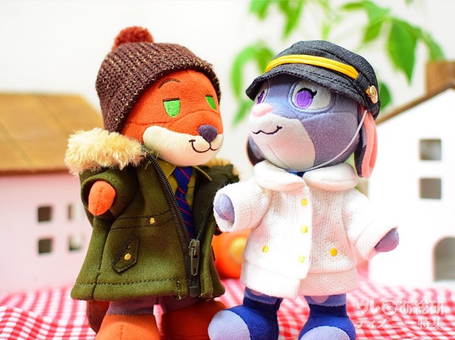 ぬいもーず  ぬいぐるみ ジュディ・ホップス/ニック・ワイルド/（着用の専用コスチュームは販売を終了しています）