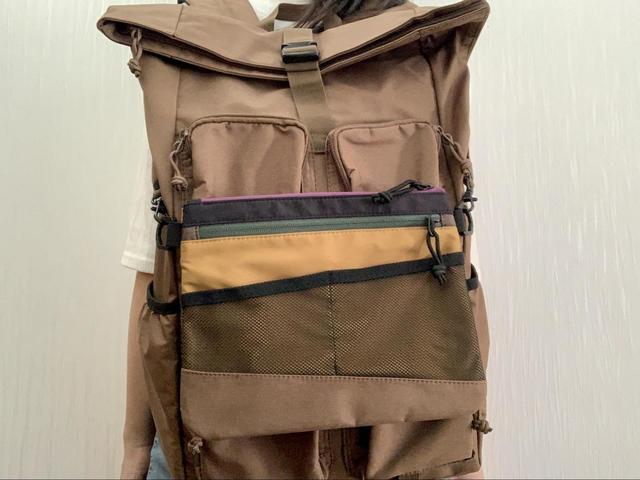 【ワークマン ジョイントサコッシュ】バックパックに取り付け可能！