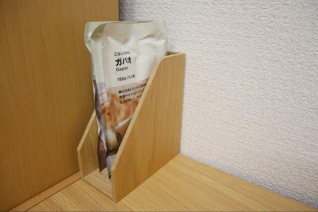 【無印良品 木製レタースタンド】キッチンで使うのもおすすめ!