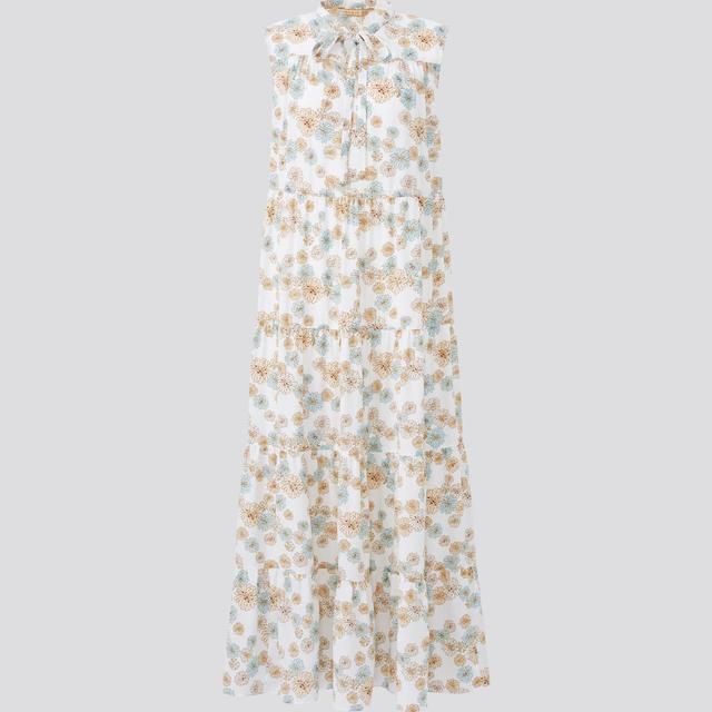 ポール & ジョー ティアードワンピース（ノースリーブ）