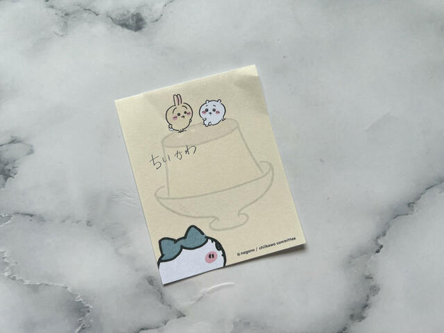 メモ用紙にシャープペンシルで文字を書いてみました