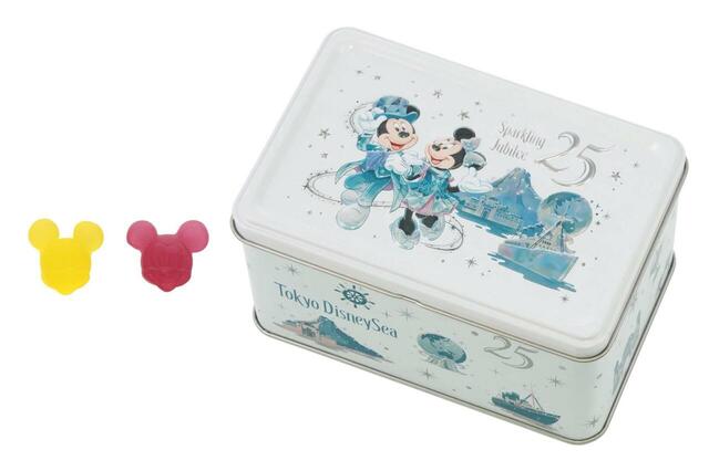 グミ 1,000円｜「東京ディズニーシー25周年“スパークリング・ジュビリー”」スペシャルグッズ｜販売店舗：東京ディズニーシー「ヴァレンティーナズ・スウィート」｜発売日：2026年4月8日（水）