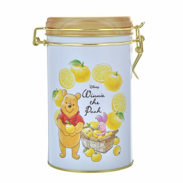 プーさん&ピグレット パイ キャニスター缶入り YUZU POOH 1,800円