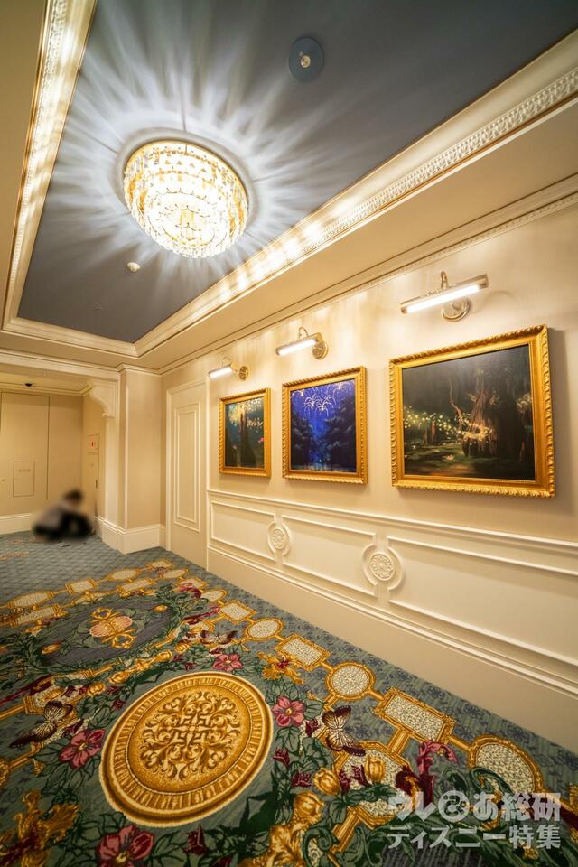 東京ディズニーシー・ファンタジースプリングスホテル　グランドシャトー廊下