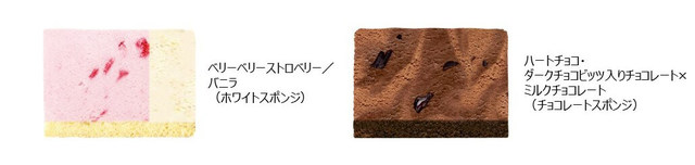 マイメロディ・クロミ クリスマスツインケーキ 3,500円｜B‐R サーティワン アイスクリーム「HAPPY ICECREAM CHRISTMAS」