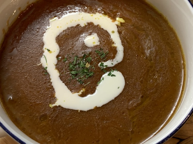 カレーの味にゴルゴンゾーラチーズが負けると思いましたが、全然負けてなかった（笑）ちゃんとゴルゴンゾーラチーズがここにいます