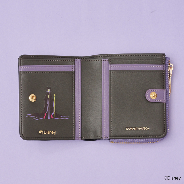 折財布 ￥17,600｜サマンサベガ ディズニーヴィランズ「マレフィセント」コレクション