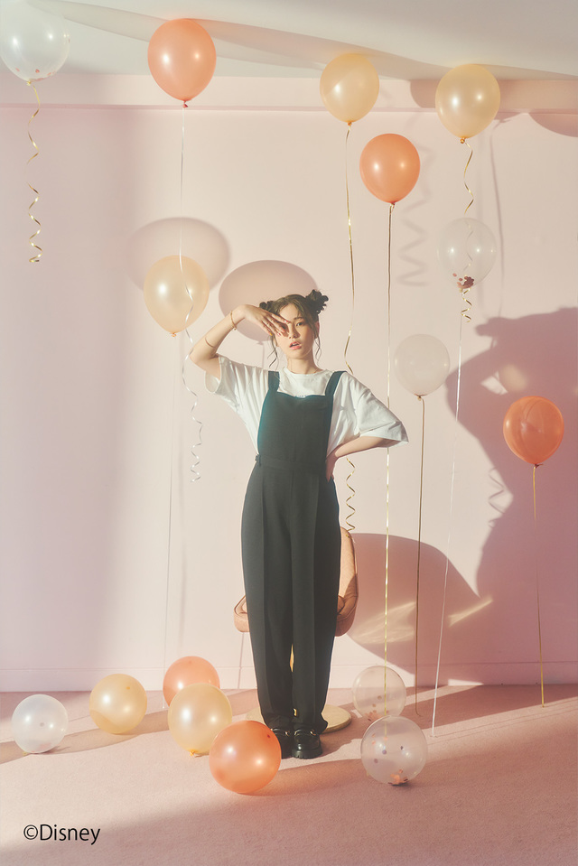 【 Disney 】〈隠れミッキー〉サロペット