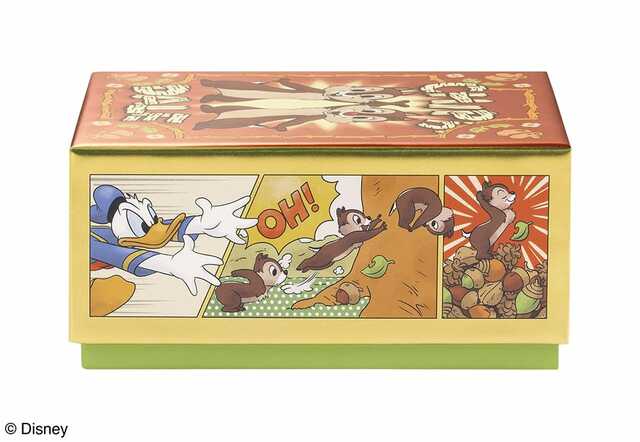 ドナルドダック、チップ&デール/ショコラサンド「見ぃつけたっ」 10枚入 1,404円|Disney SWEETS COLLECTION by 東京ばな奈