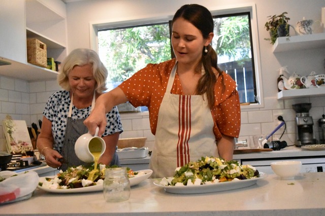 ドレッシングもキウイ入り