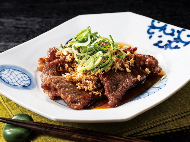 「牛肉の中華風ステーキ」＜期間：2026年1月22日〜＞【時間無制限で本格中華の“ごちそう”が食べ放題！「蟹おこわ」や「エビチリ」が味わえる贅沢三昧な『ごちそうコース』が新登場！】