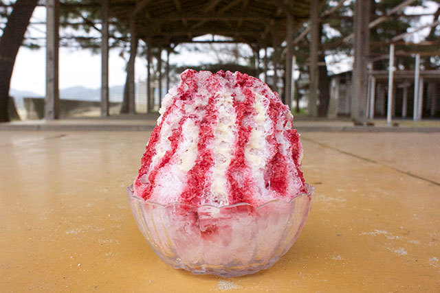 KAKIGORI CAFE ひむろ／ボイセンベリー 680円