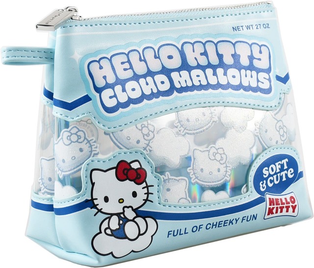 【SKINNYDIP LONDON×サンリオキャラクターズ】「ポーチ」2,750円／ハローキティ