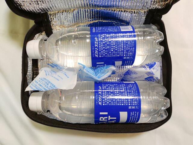 【GLOW（グロー）6月号】付録「ミッフィー2層式ショッピングトートバッグ」500mlペットボトルがちょうど2本収納可能