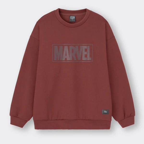 ダブルフェイスビッグプルオーバー(長袖)MARVEL +E 1,990円