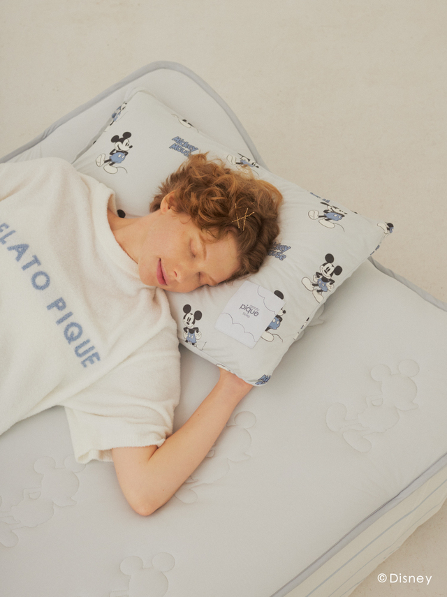 Mickey/接触冷感敷きパッド シングル9,790円|ジェラート ピケ「ミッキー&ミニー」コレクション
