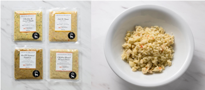 【DEAN ＆ DELUCA フレッシュドッグフード】冷凍タイプの総合栄養食。全年齢で食べやすいよう工夫がされています◎