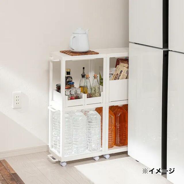 【カインズの収納グッズ売上ランキング 4位】「Storagecart Skitto 3段」3,480円（税込）