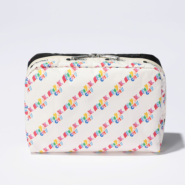 【レスポートサック×SHOGO SEKINE／Day and Night】Extra Large Rectangular Cosmetic（高さ16×幅22×奥行6cm・9,900円）