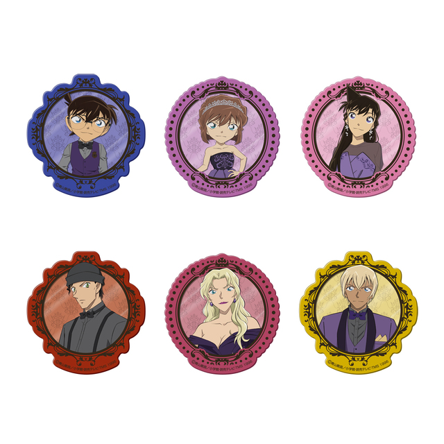 アクリルコースター（ランダム6種）　　800円（税込880円）｜名探偵コナンカフェ