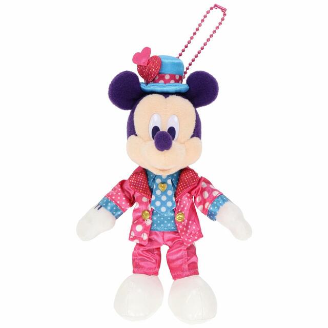 ぬいぐるみバッジ 2,600円｜東京ディズニーランド「ディズニー・パルパルーザ“ミニーのファンダーランド”」スペシャルグッズ｜東京ディズニーリゾート40周年“ドリームゴーラウンド”｜発売日：2024年1月9日（火）｜販売店舗：東京ディズニーランド「ディズニー＆カンパニー」