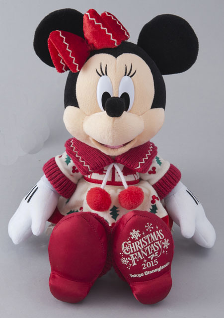 ぬいぐるみ ¥4,300｜TDL「クリスマス・ファンタジー」2015年スペシャルグッズ