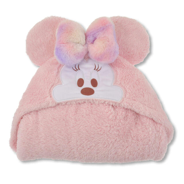 【キッズ用】ミニー ブランケット フード フェイス ENJOY WINTER 2,900円