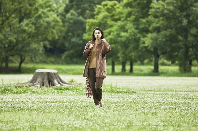 防風ベロアシャギーロング