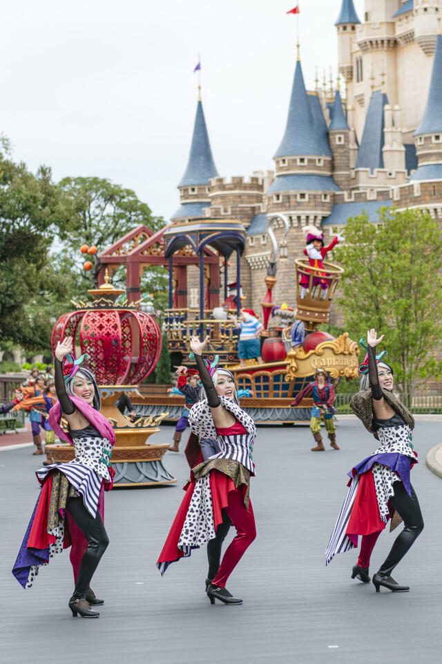 東京ディズニーランド「ザ・ヴィランズ・ハロウィーンInto the Frenzy”」プレスプレビューの様子