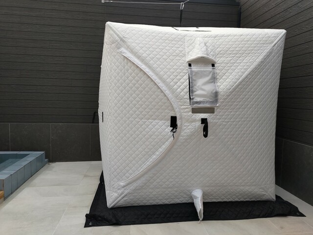 【VISION GLAMPING Resort ＆ Spa 山中湖】テントサウナ