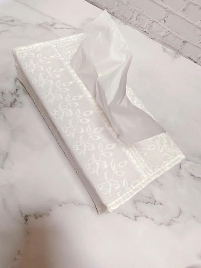 【Francfranc】アリー ティッシュカバー ボタニカル／税込1,500円