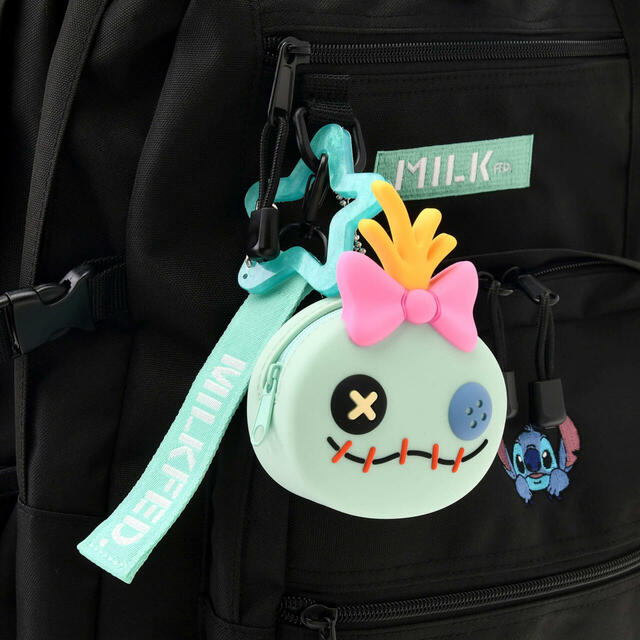 【MILKFED.】スティッチ＆スクランプ リュックサック・バックパック 23L チャーム・ポーチ・カラビナ付き 14,500円