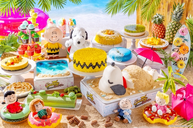 「企画イメージ」<大人5,600円>【夏のスイーツビュッフェ「Snoopy Summer Beach Time」】