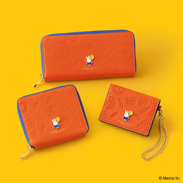 【ミッフィー】「ミッフィーコレクション」小物パスケース ￥15,400、折財布￥22,000、長財布￥25,300