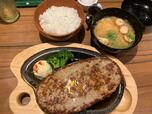 ついに「ガリバーバーグステーキ レギュラー」が到着。で、でかい！【びっくりドンキーの「今年もガリバー！」】