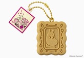 【ムーミンショップ パティスリー ミニチュアキーホルダー】クリームサンドクッキー ムーミン