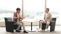 亀田誠治×宮本亞門　対談の様子