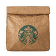 「STARBUCKS STAND by BEAMS クラフトペーパー保冷バッグ」<価格:7,150円(税込)>【毎日のコーヒーシーンを彩るアイテムが勢ぞろい!「STARBUCKS STAND by BEAMS」の定番コレクション『CORE Collection』に第2弾が登場!】