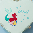 『リトル・マーメイド』「アリエル」コレクション　ハート型ショルダーバッグ　￥19,800-｜SAMANTHAVEGA ディズニーコレクション