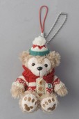 ぬいぐるみストラップ ¥1,900｜TDS「クリスマス・ウィッシュ」2015年 ダッフィーのクリスマスグッズ