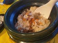 【ルトゥール京都】その場で炊き上げる炊き込みご飯