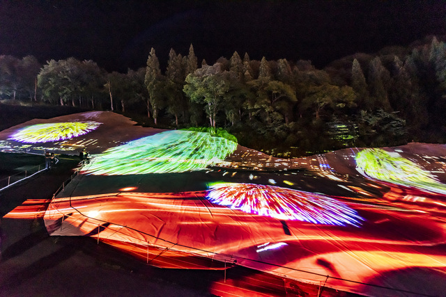 アパリゾート上越妙高「アパリュージョン2019」プロジェクションマッピング