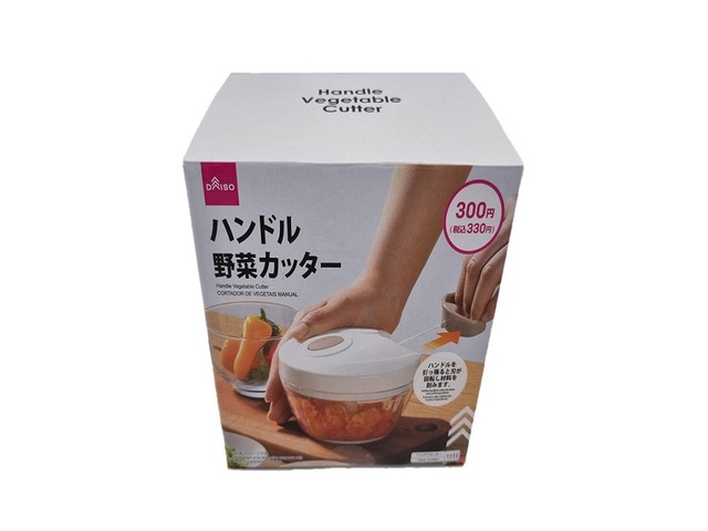 【DAISO（ダイソー）キッチングッズ 第4位】「ハンドル野菜カッター」330円（税込）
