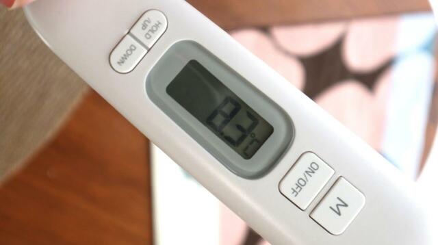 【ニトリ ペットボトルホルダー】室温27℃で2時間経過後8.3℃、4時間経過後11℃。飲み頃がずっと続きます！