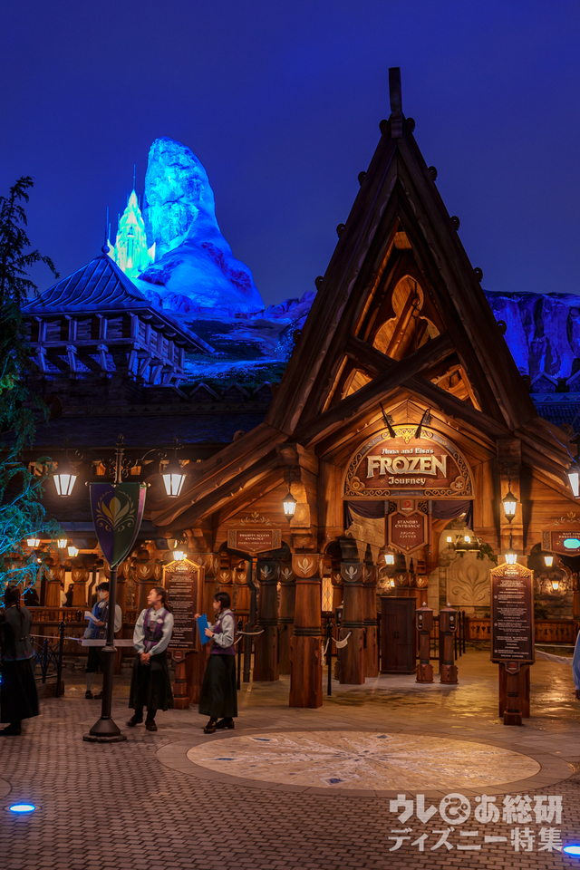 東京ディズニーシー「ファンタジースプリングス」内「フローズンキングダム」