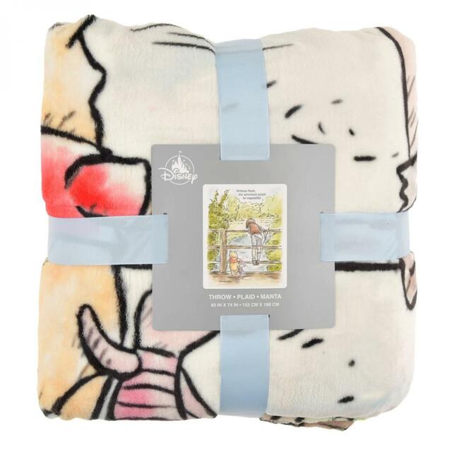 プーさん、ピグレット、クリストファー・ロビン ブランケット 大判 Classic Pooh 7,700円