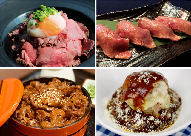 多様なスタイルの肉飯が続々登場！