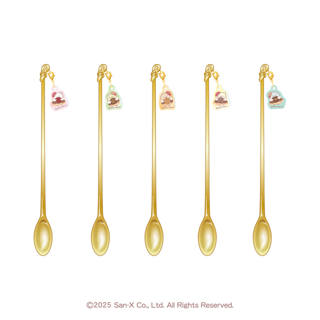 「チャーム付きマドラー」＜価格：1,045円（税込）＞【可愛さとチョコレートメニューがぎゅっ♪「すみっコぐらしカフェ」東京・愛知で期間限定オープン！】