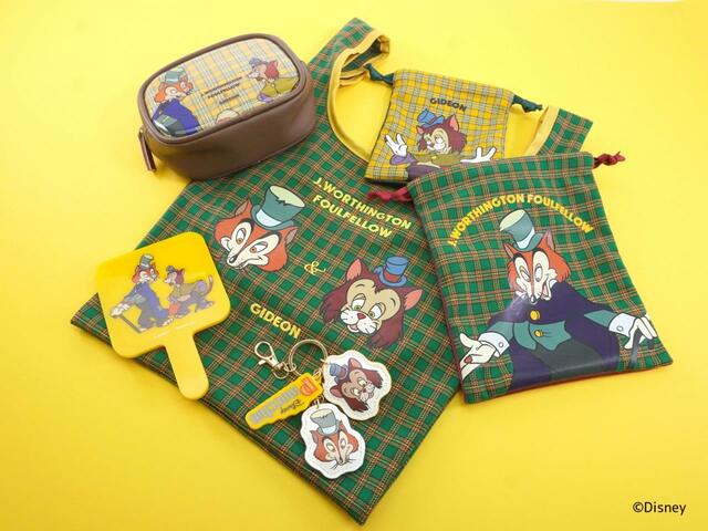 『ピノキオ』ギデオン&ファウルフェロー|キデイランド猫の日ディズニーグッズ