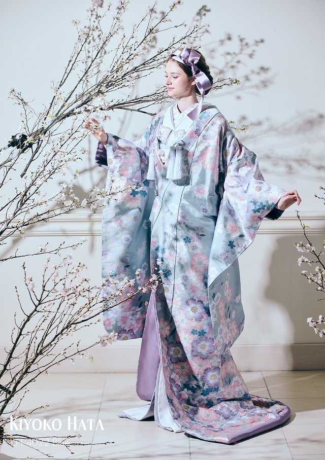 【クラウディア】KIYOKO HATA（キヨコハタ）新作ウェディングドレス｜KH-4022_Blue